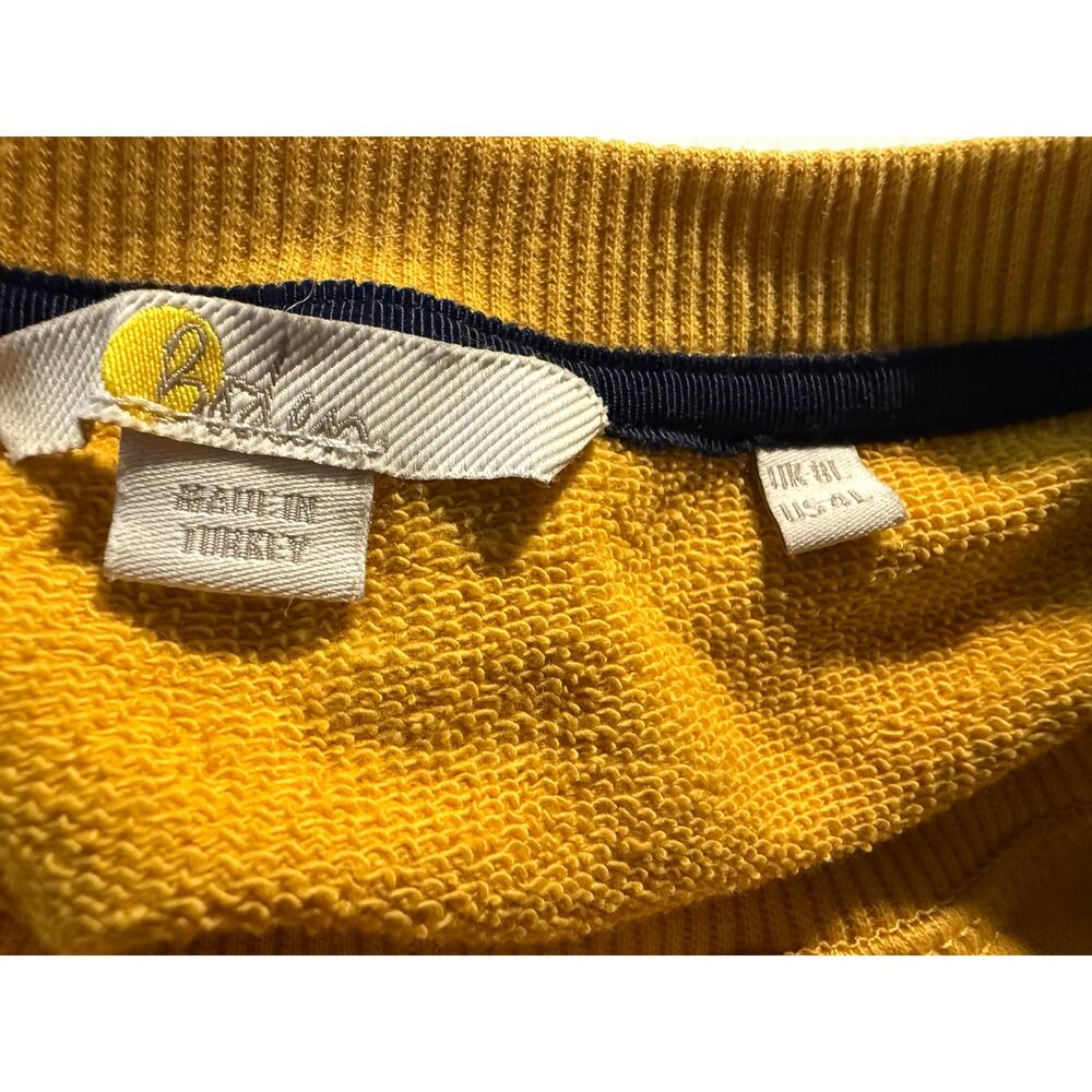 Boden Hanna Sweatshirt Dress, Yellow, Women's Size 6 Long - Picture 8 of 10